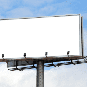 empty billboard to show where a personal injury ad might go