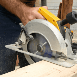 A circular saw with defective safety guards may lead to a product liability case. 