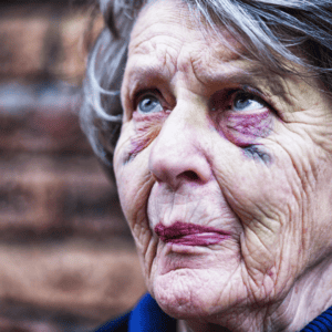 Unexplained bruising is a common sign of nursing home abuse. 