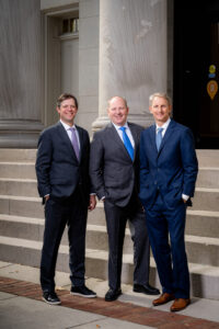 Heath Brooks, Michael Timberlake, and Will league announce the formation of Timberlake, League, and Brooks