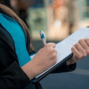 A checklist of personal injury claim steps, including documentation, medical attention, and legal consultation.